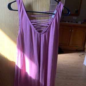 Pink Tank Dress